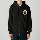 cotton-berry-pancakeのビーフシチューちゃん Heavyweight Zip Hoodie