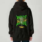 フレ末屋のモンスター・エヴォシ　グラフィティ風 Heavyweight Zip Hoodie