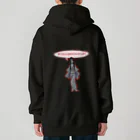 フレ末屋の絵巻の女幽霊　でふぉ美に取り憑かれた！ Heavyweight Zip Hoodie