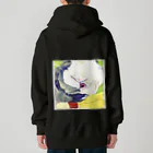 Rainy_Rainyのドアップうさぎ Heavyweight Zip Hoodie