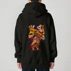 フレ末屋の炎鬼 Heavyweight Zip Hoodie