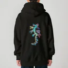 栗坊屋のリーフィーシードラゴン両面プリント（シャツ、パーカーのみ） Heavyweight Zip Hoodie