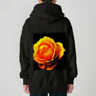 Anna’s galleryのYellow Rose Heavyweight Zip Hoodie