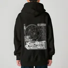 RAD_CREATIVE_LABのY2K[節制/修練/STRICT WITH ONESELF/WORK OUT] Heavyweight Zip Hoodie