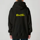 RAMUKiのRide兜（黄色） Heavyweight Zip Hoodie