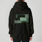 アリーヴェデルチャンネルSHOPのCYBER WINDOW GRN Heavyweight Zip Hoodie