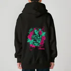 限界破裂 ExplosionLimitのタトゥー＆ローゼス Heavyweight Zip Hoodie