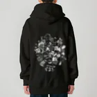 hilo tomula トムラ ヒロのMade Of CMC White Heavyweight Zip Hoodie