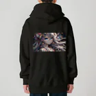 Sesilionの月下の神秘的な夜 Heavyweight Zip Hoodie