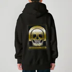 アニマル四字熟語のJulie de Graagのメメントモリ　MEMENTOMORI　 Heavyweight Zip Hoodie