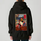 saitosekaiのお江戸ガーリー Heavyweight Zip Hoodie