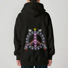 月夜のタツノオトシゴのPeace for children in Gaza and Ukraine Heavyweight Zip Hoodie