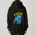 LONESOME TYPE ススのビション・フリーゼは今ここにいる（青色） Heavyweight Zip Hoodie