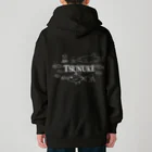 S.J.KのTSUNUKE NEW ロゴ入り Heavyweight Zip Hoodie