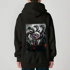 病んでる人の部屋のばけねこ Heavyweight Zip Hoodie