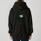 bycatの椿一輪 Heavyweight Zip Hoodie