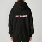 Monchuのジョイラビット Heavyweight Zip Hoodie