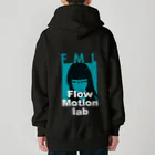 FlowMotionWearのめがねーさん Heavyweight Zip Hoodie