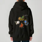 Siderunの館 B2の【バックプリント】画伯チックな四神 Heavyweight Zip Hoodie