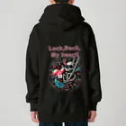 ロック堂のハートをロック Heavyweight Zip Hoodie