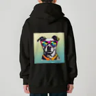 TILUのFunky dog Heavyweight Zip Hoodie