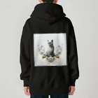 nkcamelliaの美猫 Heavyweight Zip Hoodie