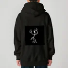 Bonbaのスネークマン（snake man）黒ver Heavyweight Zip Hoodie