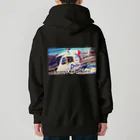 KazukiのNscom POP-UPのHELIパーカー Heavyweight Zip Hoodie