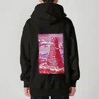 PALA's SHOP　cool、シュール、古風、和風、のバベルの塔 Heavyweight Zip Hoodie