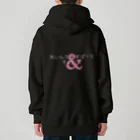 katabamiのわいんえきすぱーとそむりえ 白文字バージョン Heavyweight Zip Hoodie