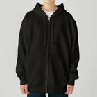 Siderunの館 B2の【バックプリント】レトロゲーム風な大仏 Heavyweight Zip Hoodie