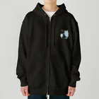 Edna_Rueのクリオネコちゃん2匹 Heavyweight Zip Hoodie