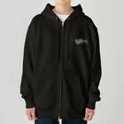 栗坊屋のリーフィーシードラゴン両面プリント（シャツ、パーカーのみ） Heavyweight Zip Hoodie