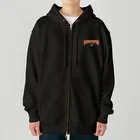 PinstapinのPinstapin カレッジロゴ風 Heavyweight Zip Hoodie