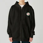 Rabbitflowerの♥らびこ♥クリスマスデザイン Heavyweight Zip Hoodie