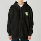 satoayaのアニマルカフェのフルーツアニマル　メロンパンダ Heavyweight Zip Hoodie