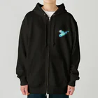 satoayaのアニマルカフェのドリンクマ　ラムネ Heavyweight Zip Hoodie