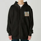 Lock-onのアニマルクローゼット05 Heavyweight Zip Hoodie