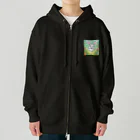 Monchuのジョイラビット Heavyweight Zip Hoodie