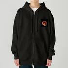 JapaneseArt Yui Shopの皆既月食 Heavyweight Zip Hoodie