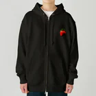 029to0831のレトロ調イチゴ Heavyweight Zip Hoodie