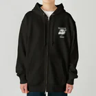 『NG （Niche・Gate）』ニッチゲート-- IN SUZURIのNothing Is Real.（白） Heavyweight Zip Hoodie