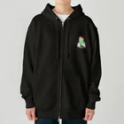 Lily bird（リリーバード）のたくさん♪クリームソーダ文鳥ず Heavyweight Zip Hoodie