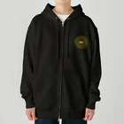 いぜむの曼荼羅風ホースアイ Heavyweight Zip Hoodie