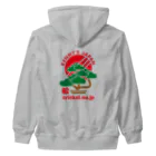 クリケットおじさんの店[Kenny's Shop]のKenny's Japan Cricket 盆栽_01 Heavyweight Zip Hoodie