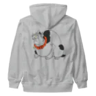 ねこ山うさぎの猫🐱 Heavyweight Zip Hoodie