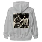 westside storeのI wish there was a world like this. "Fidel Castro" and "Che Guevara." Heavyweight Zip Hoodie