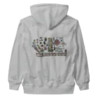 へーはちのみせのキリンさんぼん他 Heavyweight Zip Hoodie