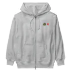 Hanto dotの鬼と福のドット絵 Heavyweight Zip Hoodie