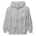 トコロコムギのおねだりにゃんこ Heavyweight Zip Hoodie